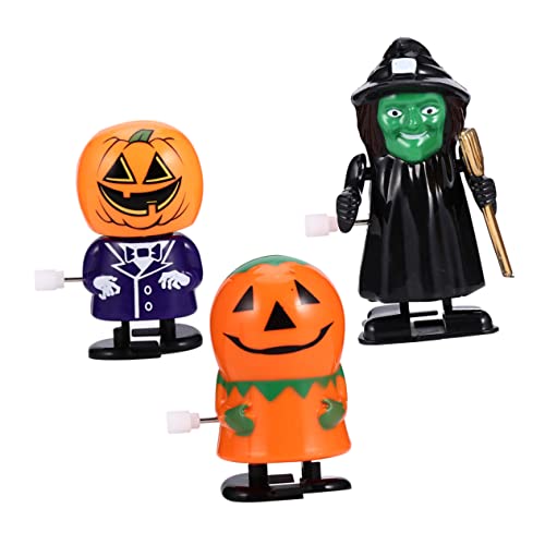 ifundom 3 Stück Aufzieh Partyzubehör aufgeben Uhrwerk Halloween aufziehspielzeug Halloween Costume Halloween- Halloween-Aufziehspielzeug Plastik von ifundom