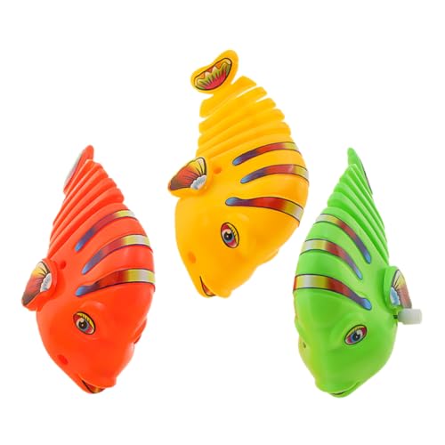 ifundom 3 Stück Fisch schwingen Pool-Spiele Poolspielzeug Blechspielzeug zappeln Halloween interaktives spielzeuge Cartoon-Aufwickelspielzeug Simulationsfisch Plastik ifundom 3 Stück Fisch schwingen Pool-Spiele Poolspielzeug Blechspielzeug zappeln Halloween interaktives spielzeuge Cartoon-Aufwickelspielzeug Simulationsfisch Plastik von ifundom
