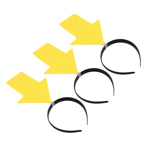 ifundom 3 Stück Lustiges Teiliges Stirnband Leichtes und Bequemes Haarreif Accessoire mit Gelbem Design Humorvolles Party Dress Up für Geburtstag Halloween und Themenfeste ifundom 3 Stück Lustiges Teiliges Stirnband Leichtes und Bequemes Haarreif Accessoire mit Gelbem Design Humorvolles Party Dress Up für Geburtstag Halloween und Themenfeste von ifundom
