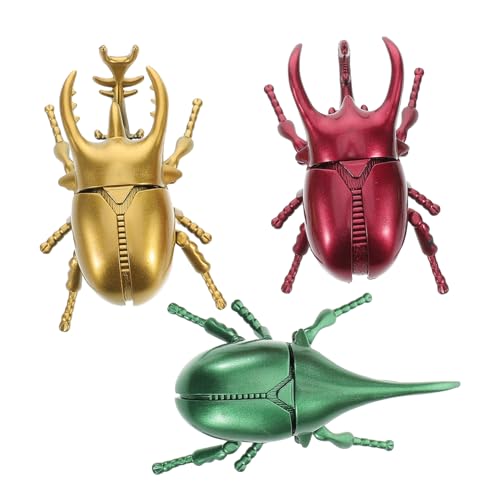 ifundom Spielzeugset Im -Stil 3-teilig Aprilscherz-streichspielzeug Robuster Insekten-aufziehmechanismus Für Jungen Und Mädchen von ifundom
