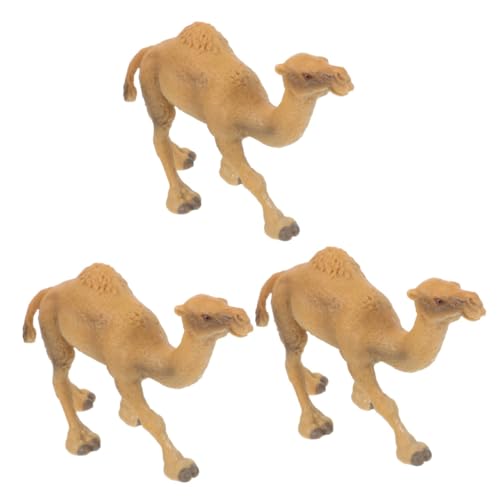 ifundom 3 Stück Realistisches Kamel Modell aus Robustem Kleines Kamel und Dekorative Kinderfigur Pädagogisches Wüstentier für Schulthemen und Desktop Dekoration ifundom 3 Stück Realistisches Kamel Modell aus Robustem Kleines Kamel und Dekorative Kinderfigur Pädagogisches Wüstentier für Schulthemen und Desktop Dekoration von ifundom