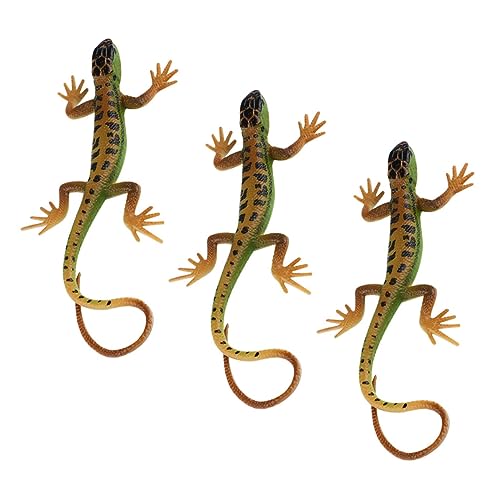 ifundom 3 Stück Realistisches Reptil Gecko-Figuren für kinderspielzeug Kid Toys Simulation spielzeuge Toys Tierfigur Echsenspielzeug Plastik ifundom 3 Stück Realistisches Reptil Gecko-Figuren für kinderspielzeug Kid Toys Simulation spielzeuge Toys Tierfigur Echsenspielzeug Plastik von ifundom