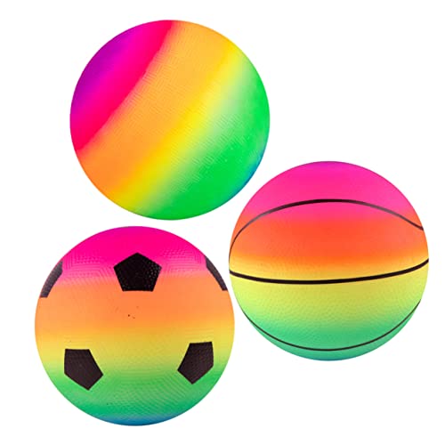 ifundom 3 Stück Regenbogen Pat Ball Hüpfball Sportspielzeug Haustierspielzeug Indoor Zentimeter Kleiderbügel Draht Kleiderform Ballspielzeug Kinderspielzeug Sport ifundom 3 Stück Regenbogen Pat Ball Hüpfball Sportspielzeug Haustierspielzeug Indoor Zentimeter Kleiderbügel Draht Kleiderform Ballspielzeug Kinderspielzeug Sport von ifundom