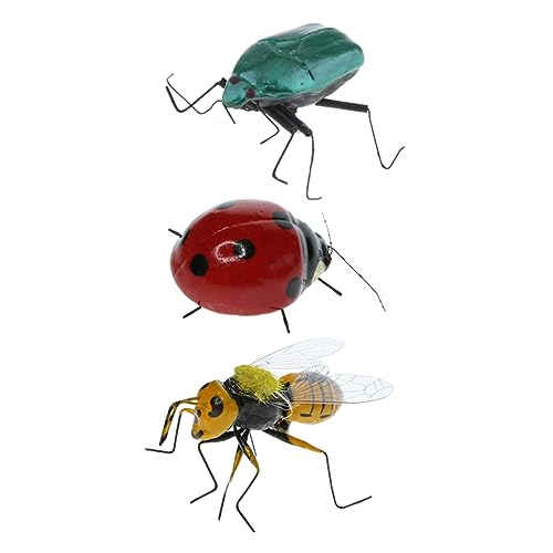 ifundom Decor 3 Pack Marienkäfer Biene Miniatur Pädagogisches Spielzeug Für Jungen Und Mädchen ifundom Decor 3 Pack Marienkäfer Biene Miniatur Pädagogisches Spielzeug Für Jungen Und Mädchen von ifundom