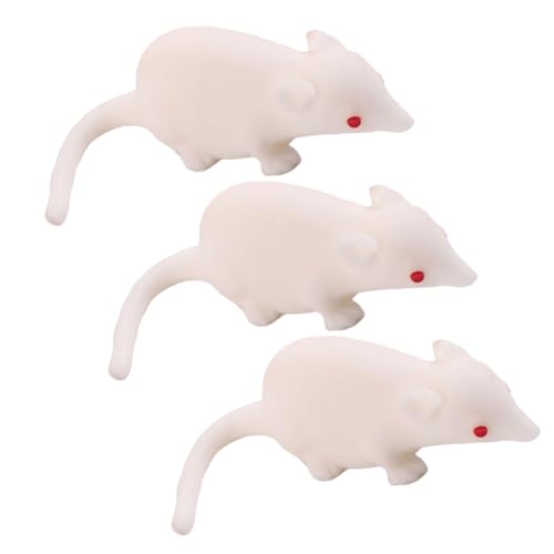 ifundom 3 Stück Simulationsmaus für kinderspielzeug Decompression Toy Funny Toys Stressabbau Toys Dehnbare Spielzeuge für Ratten Zappelspielzeug Masse Plastik Weiß ifundom 3 Stück Simulationsmaus für kinderspielzeug Decompression Toy Funny Toys Stressabbau Toys Dehnbare Spielzeuge für Ratten Zappelspielzeug Masse Plastik Weiß von ifundom