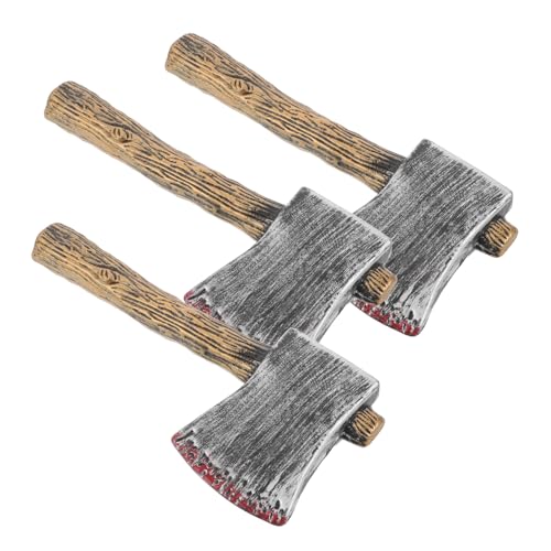 ifundom 3 Stück Teiliges Halloween Axt Realistische Blutige Hatchet Props Gruselige Piraten Kostüm Requisite für Spukhaus Party Gartendeko Vielseitige Horror Deko ifundom 3 Stück Teiliges Halloween Axt Realistische Blutige Hatchet Props Gruselige Piraten Kostüm Requisite für Spukhaus Party Gartendeko Vielseitige Horror Deko von ifundom