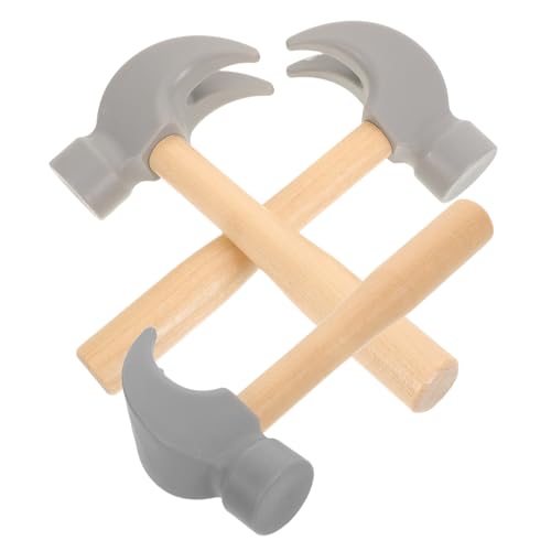 ifundom 3 Stück Teiliges Holzhammer Spielset für Kleinkinder Lernspielzeug mit Glatten Kanten Sensorische Schlag und Klopfaktivitäten Pädagogisches Werkzeug für Rollenspiele und ifundom 3 Stück Teiliges Holzhammer Spielset für Kleinkinder Lernspielzeug mit Glatten Kanten Sensorische Schlag und Klopfaktivitäten Pädagogisches Werkzeug für Rollenspiele und von ifundom