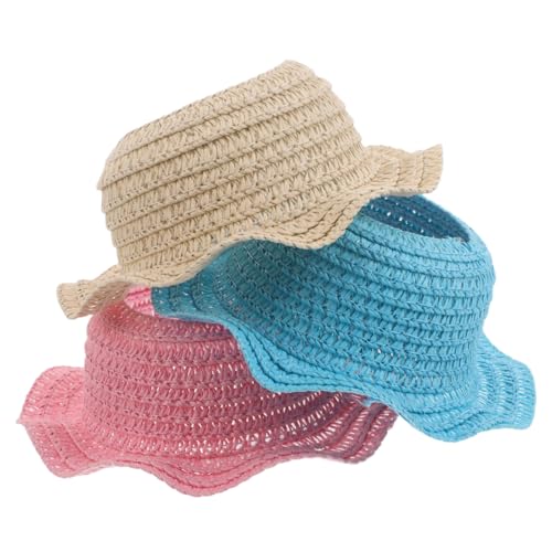 ifundom 3 Stück Teiliges Mini Häkel Stroh Hüte für Puppen Handgemachte Sonnenhüte für Puppen Vielseitige Kostümaccessoires für DIY Projekte und Puppenstyling ifundom 3 Stück Teiliges Mini Häkel Stroh Hüte für Puppen Handgemachte Sonnenhüte für Puppen Vielseitige Kostümaccessoires für DIY Projekte und Puppenstyling von ifundom