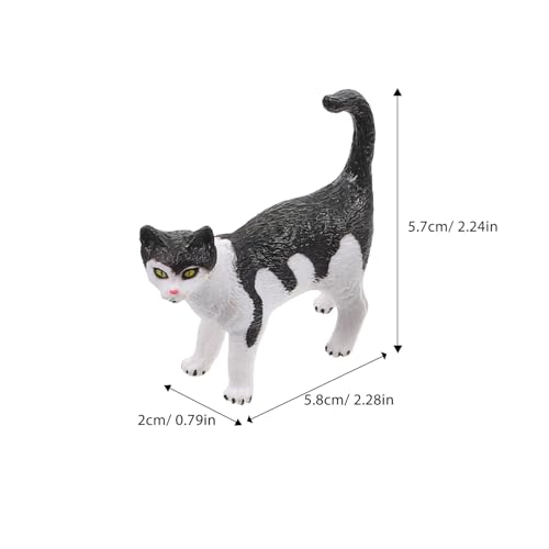 ifundom 3 Stück Teiliges Miniatur Katzenfiguren Tierornamente Kleine Katzenstatuen für DIY Mikro Landschaft Dekoration Kompakt und Realistisch für Blumentopf und Gartendeko ifundom 3 Stück Teiliges Miniatur Katzenfiguren Tierornamente Kleine Katzenstatuen für DIY Mikro Landschaft Dekoration Kompakt und Realistisch für Blumentopf und Gartendeko von ifundom