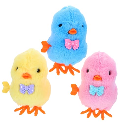 ifundom 3 Stück Uhrwerk Huhn aufziehen Küken Hüpfen Wind Springen Hühnchenspielzeug Aufziehspielzeug für Kleinkinder 1-3 Osterkorbfüller Partygeschenke Hühnerspielzeug für Plastik ifundom 3 Stück Uhrwerk Huhn aufziehen Küken Hüpfen Wind Springen Hühnchenspielzeug Aufziehspielzeug für Kleinkinder 1-3 Osterkorbfüller Partygeschenke Hühnerspielzeug für Plastik von ifundom