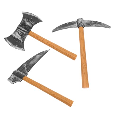 ifundom 3stücke Teiliges GNOME Requisiten Spitzhacke Sickle Und Für Halloween Und Bühnenaufführungen Für Kostüme Und Party-Dekorationen Leicht Und Tragbar von ifundom