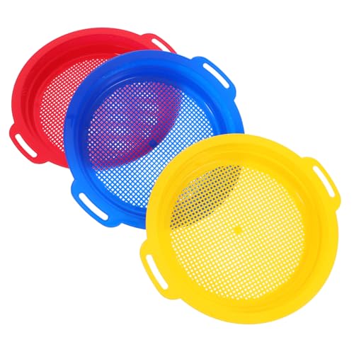 ifundom 3 Stücke Beach Toy Mesh Screen Set Siebe Strandsandsieb Sandsieb Aus Kunststoff Handspielzeug Für Sandfilter Sandsiebe Tragbares Sandsieb Sand Siebpfanne Pp ifundom 3 Stücke Beach Toy Mesh Screen Set Siebe Strandsandsieb Sandsieb Aus Kunststoff Handspielzeug Für Sandfilter Sandsiebe Tragbares Sandsieb Sand Siebpfanne Pp von ifundom