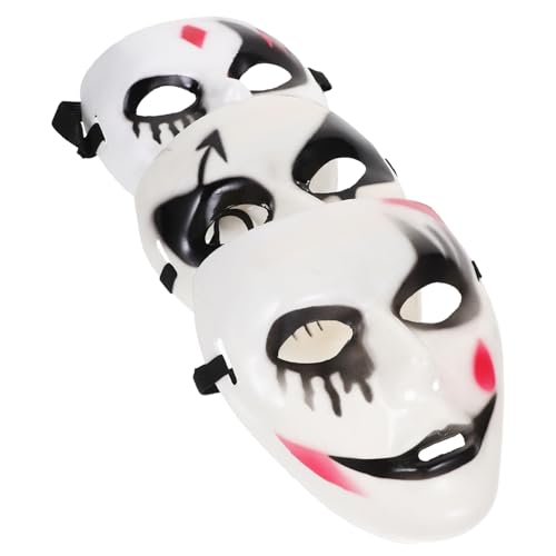 ifundom Halloween Kostümmasken Set Gruselige Maske Für Herren Und Damen Perfekte Party Maske Für Karneval Cosplay Und Halloween Feiern ifundom Halloween Kostümmasken Set Gruselige Maske Für Herren Und Damen Perfekte Party Maske Für Karneval Cosplay Und Halloween Feiern von ifundom