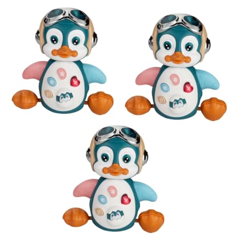 ifundom 3 STK Pinguin-Tanzspielzeug Weihnachts-Pinguin-Spielzeug lustiges Spielzeug für Kinder Spielzeuge Modelle Kinder-Pinguin-Musikspielzeug lustiges Kinderspielzeug Tier Baby Abs von ifundom
