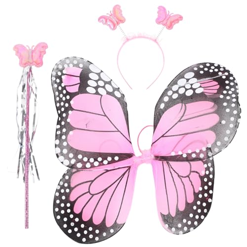 ifundom Mädchen Feenflügel Stirnband Schmetterlingsflügel Kostüm Set Fee Für Kinderpartys ifundom Mädchen Feenflügel Stirnband Schmetterlingsflügel Kostüm Set Fee Für Kinderpartys von ifundom