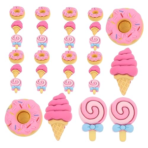 ifundom 30 Stück Handyhülle Flatback Lollipop Donut Eistüte Charms Für Schmuckherstellung ifundom 30 Stück Handyhülle Flatback Lollipop Donut Eistüte Charms Für Schmuckherstellung von ifundom