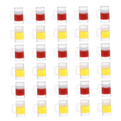 ifundom 30 Stück Teiliges Miniatur Bierbecher aus Resin Realistische Mini Puppenhaus Biergläser in Gelb und Braun Vielseitige Miniatur-deko für Puppenhaus Partys Fotografie und Tischdeko ifundom 30 Stück Teiliges Miniatur Bierbecher aus Resin Realistische Mini Puppenhaus Biergläser in Gelb und Braun Vielseitige Miniatur-deko für Puppenhaus Partys Fotografie und Tischdeko von ifundom