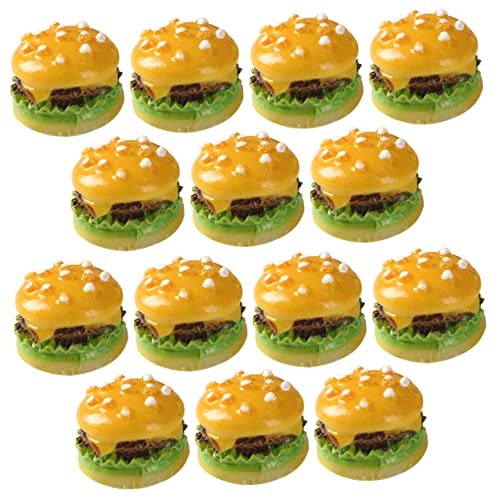 ifundom 30st Simulationsburger Spielzeuge Cake Pop Deko Mini-haarschneidemaschinen Imitat-Burger-Ornament Burger-Display-Modelle Burgerförmige Modelle Lebensmittelmodelle Harz Yellow ifundom 30st Simulationsburger Spielzeuge Cake Pop Deko Mini-haarschneidemaschinen Imitat-Burger-Ornament Burger-Display-Modelle Burgerförmige Modelle Lebensmittelmodelle Harz Yellow von ifundom
