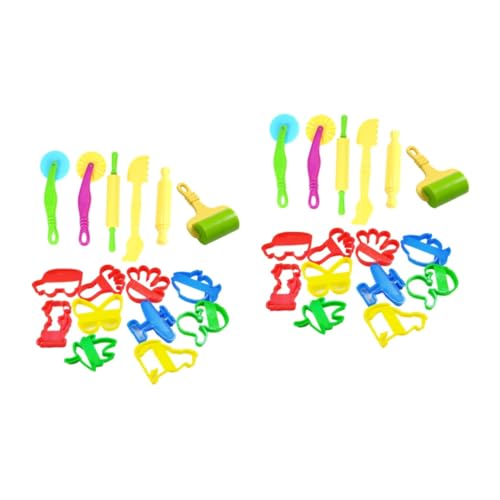 ifundom 32 STK Werkzeuge aus farbigem Ton Spielzeuge Spielzeug aus Ton Modell Kind von ifundom