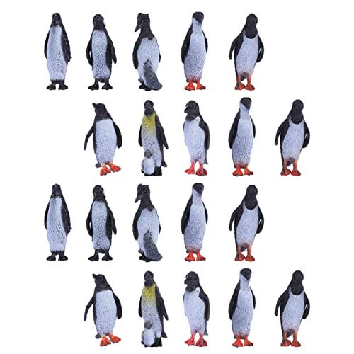 ifundom 32 Stücke Pinguin Figurine Set Meer Tiere Spielzeug Figuren Pinguin Spielzeug Für Kinder von ifundom