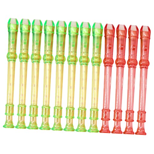 ifundom 36 Stck Teiliges Klarinette aus Robustem Leicht zu Sanfter Transparentes Design für Anfänger und Frühkindliche Musikausbildung Zufällige Farbe Zufällige Farbe von ifundom