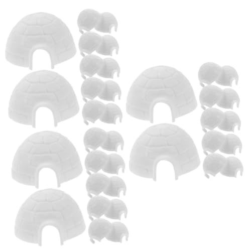 ifundom 36 Teiliges Iglu Modell Kognitives Iglu Modell Miniatur Iglu Figur Polartiere Figur Polarhaus Spielzeug Antarktis Figur Feengarten Zubehör Eishaus Dekoration Kunststoff ifundom 36 Teiliges Iglu Modell Kognitives Iglu Modell Miniatur Iglu Figur Polartiere Figur Polarhaus Spielzeug Antarktis Figur Feengarten Zubehör Eishaus Dekoration Kunststoff von ifundom