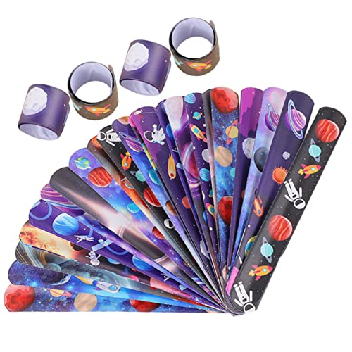 ifundom 36stücke Slap Wristbands Für Junge Mädchen Lustige Armbänder Mit Weltraum-motiven Party- Für Geburtstagsfeiern Und Festivals ifundom 36stücke Slap Wristbands Für Junge Mädchen Lustige Armbänder Mit Weltraum-motiven Party- Für Geburtstagsfeiern Und Festivals von ifundom