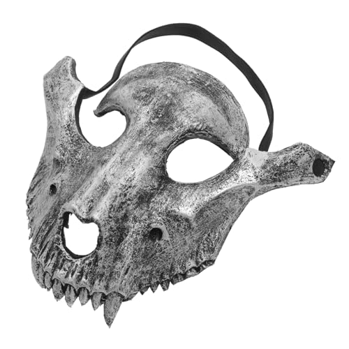 ifundom 3St Halloween-Cosplay-Maske Halloween-Party-Maske Dinomaske Hochstuhl-Banner Schaf-Schädel-Maske Maskerade-Maske Maskerade-Party-Maske Schaf-Schädel-Abdeckung bilden Requisiten 3d von ifundom