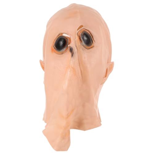 ifundom 3st Halloween-gesichtsmaske Alien-schädelkappe Kostüme Für Erwachsene Außerirdisches Kostüm Für Erwachsene Abschlussball Requisiten Kostüm Maske Maskerade Masken Kleidung Cosplay von ifundom