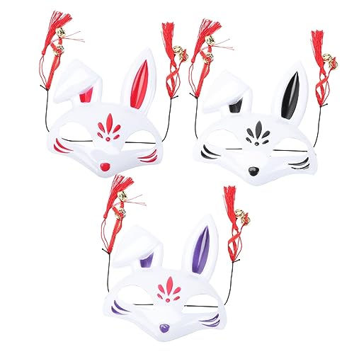 ifundom 3St Maske halloween mask hallowen masks bunny mask scary mask mouth mask Halloween -Party -Requisiten kleidung Halloween-Kopf- Halloween-Kaninchen-Kopfschmuck Plastik ifundom 3St Maske halloween mask hallowen masks bunny mask scary mask mouth mask Halloween -Party -Requisiten kleidung Halloween-Kopf- Halloween-Kaninchen-Kopfschmuck Plastik von ifundom