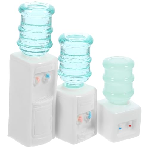 ifundom 3St Mini-Wasserspender für kinderspielzeug spielküchenzubehor spielküchenzubehöhr hühner Simulation eines Wasserspenders Puppenhaus-Wasserspender Harz ifundom 3St Mini-Wasserspender für kinderspielzeug spielküchenzubehor spielküchenzubehöhr hühner Simulation eines Wasserspenders Puppenhaus-Wasserspender Harz von ifundom