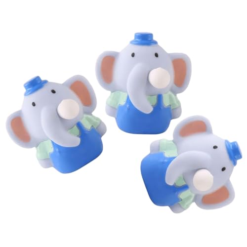ifundom 3St Prise Musik Druckspielzeug für Kinder Geschenk Kinderspielzeug Tier dehnbares Spielzeug für Angst lustige Stressbälle Elefant Stressball Übungsleiter von ifundom