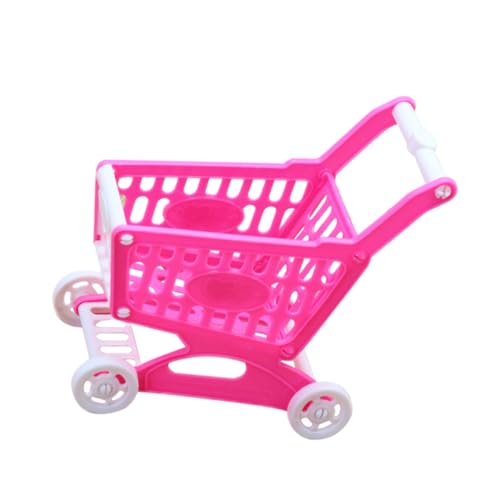 ifundom Mini-Trolley-Modell-handwagen 3-teiliges Set Kunststoff Dekorativ Für Heim- Und Kinderspielzeug von ifundom