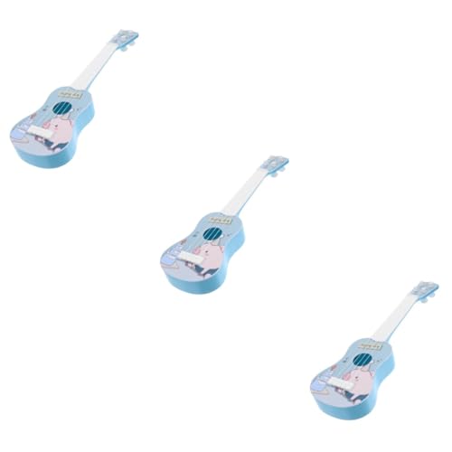 ifundom 3st Ukulele Gitarrenkinder Kinder Gitarre Kinderspielzeug Babyspielzeug Pädagogische Gitarre Für Kinder Kindergitarre Für Jungen Spielzeuge Kleine Gitarre Musik Kleinkind Plastik von ifundom