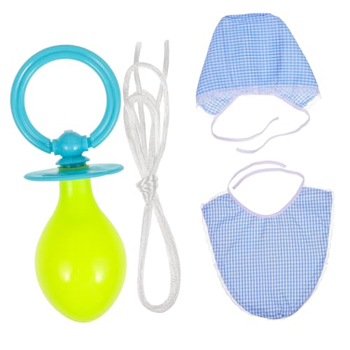ifundom 3Stücke Lustiges Babykostüm Set für Erwachsene Teiliges Kostüm mit Hut Cosplay Partys Wiederverwendbar Waschbar ifundom 3Stücke Lustiges Babykostüm Set für Erwachsene Teiliges Kostüm mit Hut Cosplay Partys Wiederverwendbar Waschbar von ifundom
