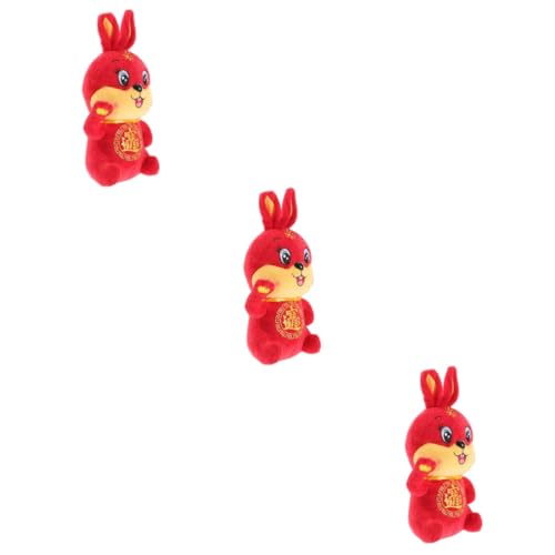 ifundom 3St Cartoon Sternzeichen Hase Geschenke für Kleinkinder süßes Kuschelkissen hasenspielzeuge für Kinder hasenfiguren Plüschtier Kinderspielzeug Kinder-Kaninchen-Puppenspielzeug von ifundom