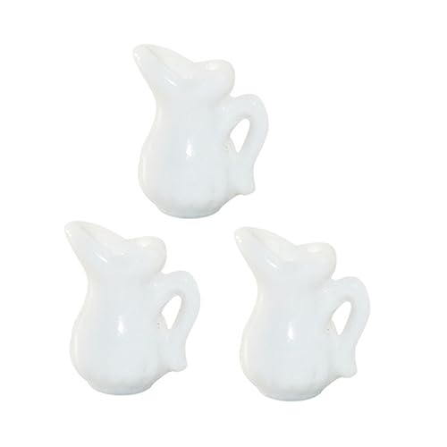 ifundom 3st Kleiner Topf Mini- Bausätze Essen Puppenhausmöbel Spielzeugnahrung Miniatur Transporter Mini- -dekore Mini- -mini-Topf Mini-hausdekor-Accessoire Weiß ifundom 3st Kleiner Topf Mini- Bausätze Essen Puppenhausmöbel Spielzeugnahrung Miniatur Transporter Mini- -dekore Mini- -mini-Topf Mini-hausdekor-Accessoire Weiß von ifundom
