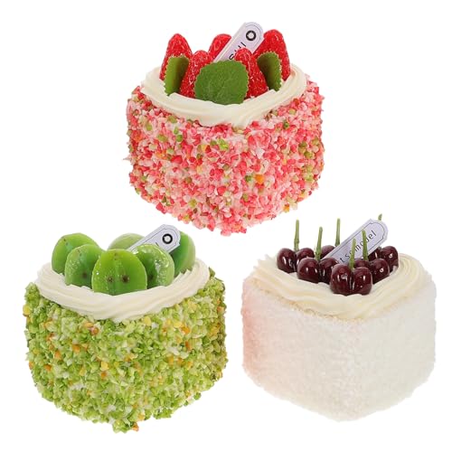 ifundom 3 Stücke Realistische Kuchen-förmigen Desserts Für Küche Decor Gefälschte Lebensmittel Requisiten Foto Schießen ifundom 3 Stücke Realistische Kuchen-förmigen Desserts Für Küche Decor Gefälschte Lebensmittel Requisiten Foto Schießen von ifundom