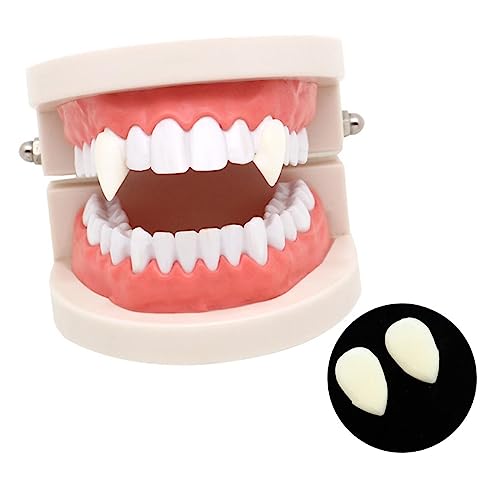 ifundom 4paare Halloween Requisiten Lustige Cosplay Reißzähne Für Kostüme Künstliche Zähne Für Partys Gruselige Und Witzige Accessoires Nachtleuchtend ifundom 4paare Halloween Requisiten Lustige Cosplay Reißzähne Für Kostüme Künstliche Zähne Für Partys Gruselige Und Witzige Accessoires Nachtleuchtend von ifundom