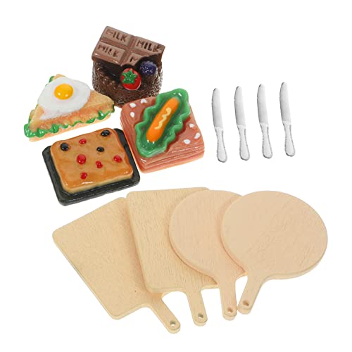 ifundom Realistische Miniatur-lebensmittelmodelle – 4-teilige Pizza Und Sandwich – Gefälschte Lebensmitteldekoration Für Mini-küchenszenen Und Kinderspielzeug ifundom Realistische Miniatur-lebensmittelmodelle – 4-teilige Pizza Und Sandwich – Gefälschte Lebensmitteldekoration Für Mini-küchenszenen Und Kinderspielzeug von ifundom