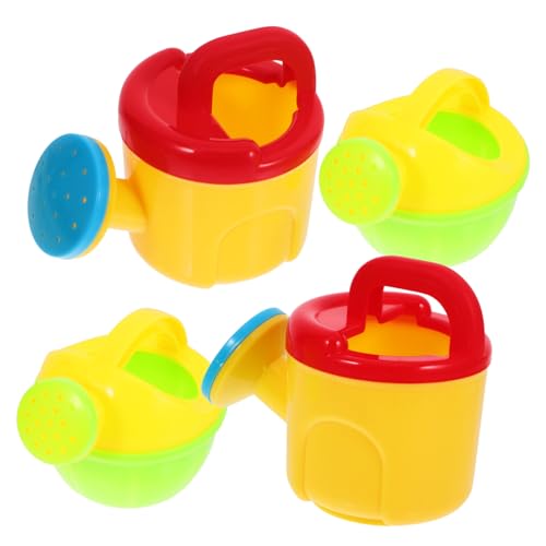 ifundom 4 Stück Pflanzengießkannen Für Kinder Kleiner Wassersprinkler Aus Kunststoff Zum Wasserspielzeug Für Jungen Und Mädchen Gartenspielzeug von ifundom