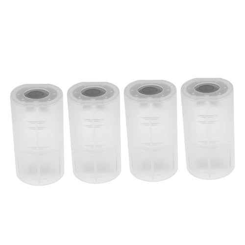 ifundom 4 Stück 2 Stück Batteriebehälter Batterieadapter Batteriehalter Aa Auf D Batteriekonverter Batteriezubehör Batteriekonverter Werkzeug Batteriekonverter Adapter Transparenter von ifundom