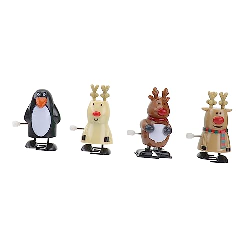 ifundom 4 Stück Aufziehspielzeug Weihnachtsdekorationen Kinderspielzeug Mechanische ifundom 4 Stück Aufziehspielzeug Weihnachtsdekorationen Kinderspielzeug Mechanische von ifundom