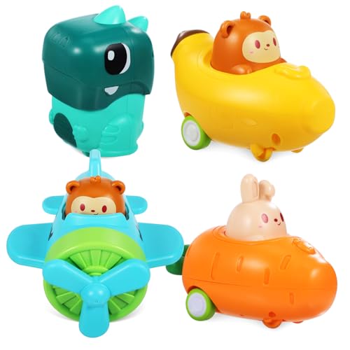 ifundom 4 Stück Babyspielzeugauto Kinderspielzeug Süße Spielzeugautos Für Kleinkinder Tierauto-babyspielzeug Für Tierautos Tierautospielzeug Für Kleinkinder Plastik ifundom 4 Stück Babyspielzeugauto Kinderspielzeug Süße Spielzeugautos Für Kleinkinder Tierauto-babyspielzeug Für Tierautos Tierautospielzeug Für Kleinkinder Plastik von ifundom