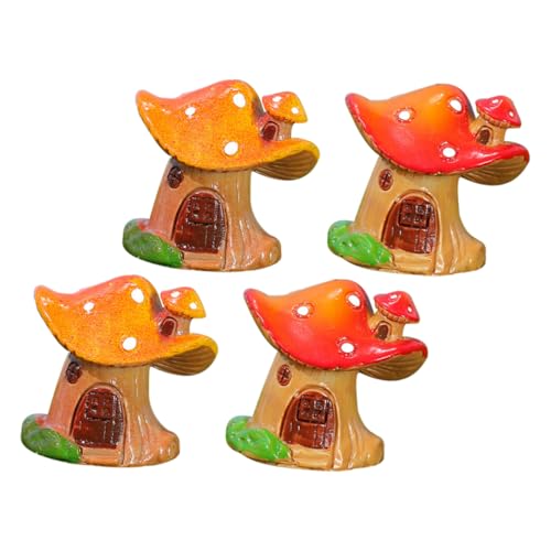 ifundom 4 Stück Dekoration des Pilzhauses Basteln Bastelset Desktop-pilzhaus- Pilzhaus-miniaturfiguren Cartoon Pilzförmiges Pilzhausfiguren Zum Selbermachen Mini-pilzhaus Harz ifundom 4 Stück Dekoration des Pilzhauses Basteln Bastelset Desktop-pilzhaus- Pilzhaus-miniaturfiguren Cartoon Pilzförmiges Pilzhausfiguren Zum Selbermachen Mini-pilzhaus Harz von ifundom