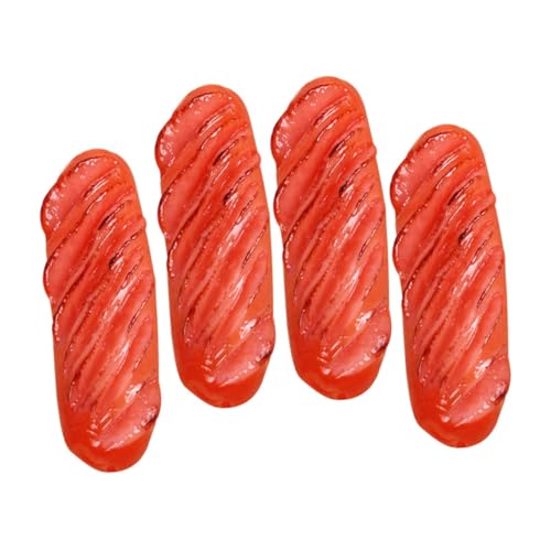 ifundom 4 Stück Fake Hot Dog Simulierte Lebensmittel Requisiten Lebensechtes Künstliches Lebensmittel Wurstmodell Für Zuhause Küche Display Party Dekoration Fotografie ifundom 4 Stück Fake Hot Dog Simulierte Lebensmittel Requisiten Lebensechtes Künstliches Lebensmittel Wurstmodell Für Zuhause Küche Display Party Dekoration Fotografie von ifundom