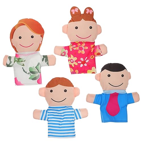 ifundom 4 Stück Familie Handpuppe Handpuppenfamilie Lernspielzeug Für Ab 3 Jahren Handpuppen Für Kleinkinder Familienpuppen Marionettenfamilie Plüschpuppen Stoff ifundom 4 Stück Familie Handpuppe Handpuppenfamilie Lernspielzeug Für Ab 3 Jahren Handpuppen Für Kleinkinder Familienpuppen Marionettenfamilie Plüschpuppen Stoff von ifundom