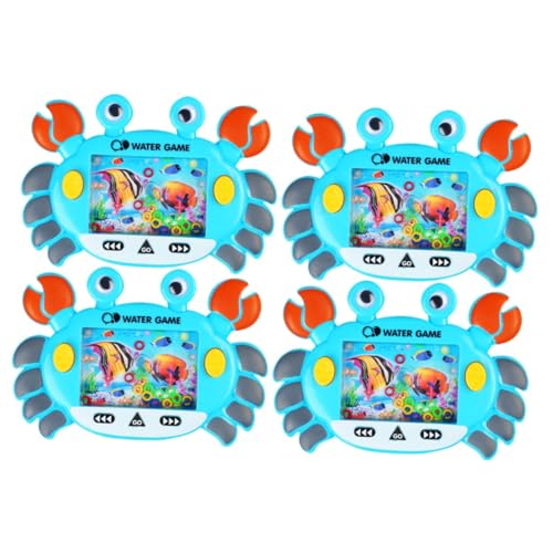 ifundom 4 Stück Ferrule Wassermaschine wasserspiele für Kinder Handheld Hai-Wurf-Spiel Kinderspielzeug wasserspiel für Kinder Spielzeuge Wurfspiel Spielzeug tragbares Wasserringspielzeug von ifundom