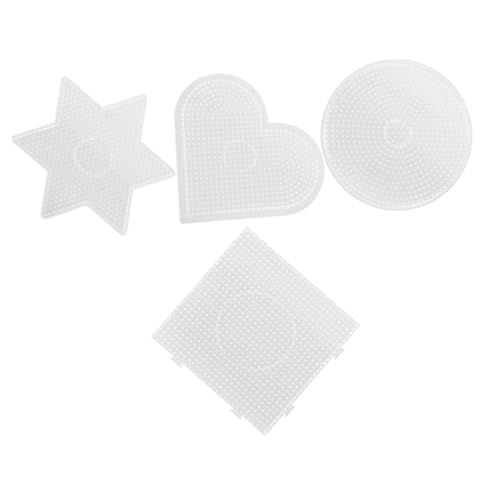 ifundom Geometrische Vorlagen „Safety-First“ – 4 Bohnenvorlagen – Puzzle-Set Für Kleinkinder – Basteln Für Kinder – Lernspielzeug von ifundom