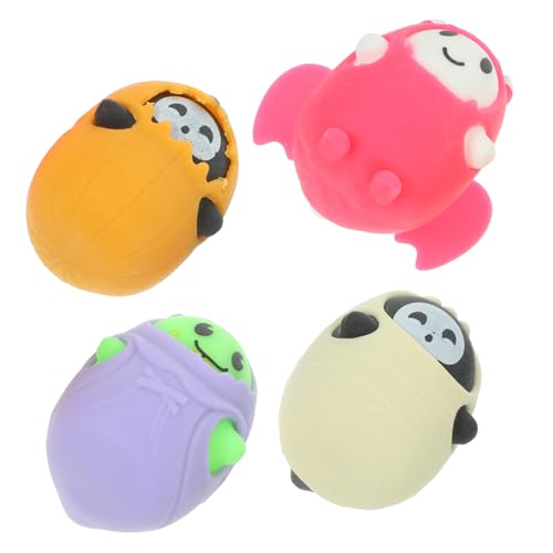 ifundom 4 Stück Halloween Costume Halloween Kleidung kinderknallzeug spaß Soft Toy Stressversorgung Kuscheltier Hausbedarf Hauszubehör Stress-Zubehör tpt von ifundom